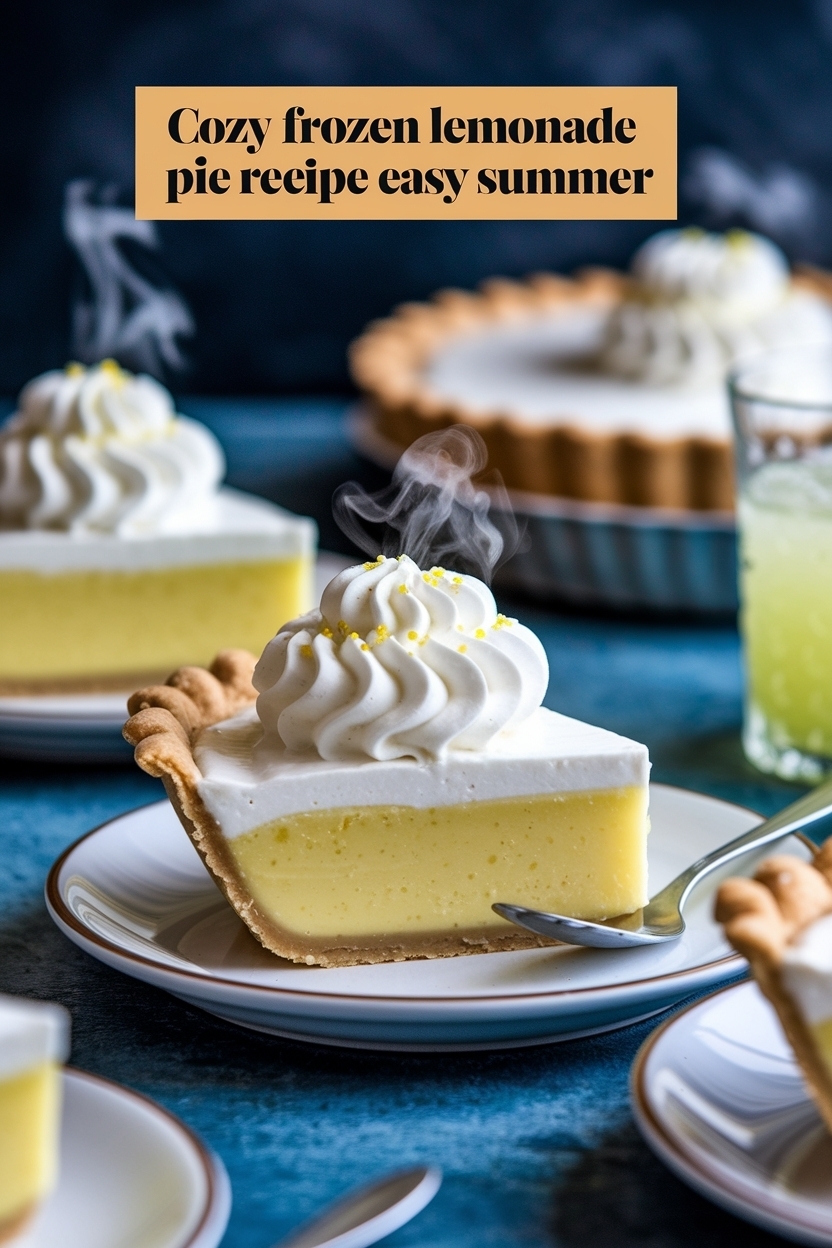 frozen lemonade pie recipe easy summer