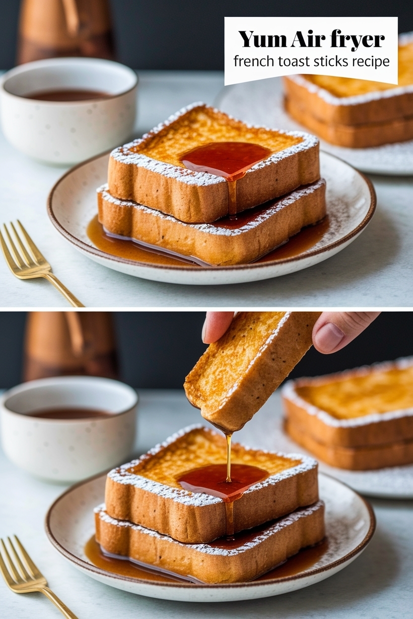 air fryer french toast sticks recipe