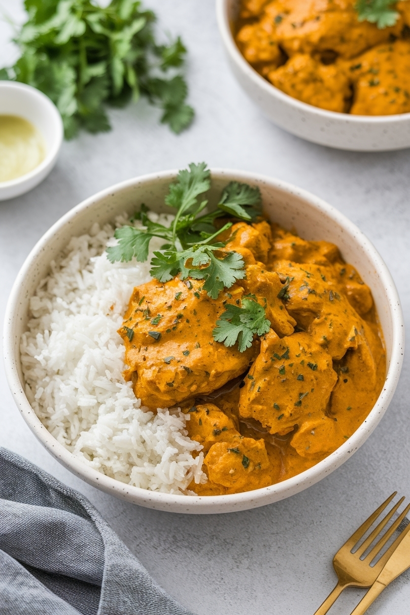 curry chicken meal prep recipe batch cooking