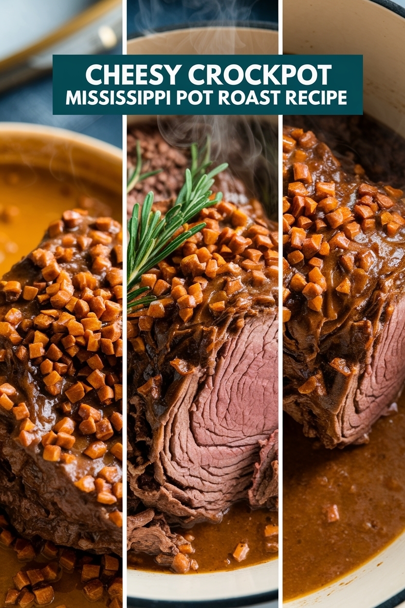 crockpot mississippi pot roast recipe