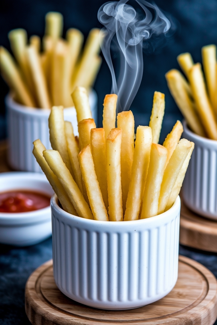 air fryer french fries recipe crispy homemade