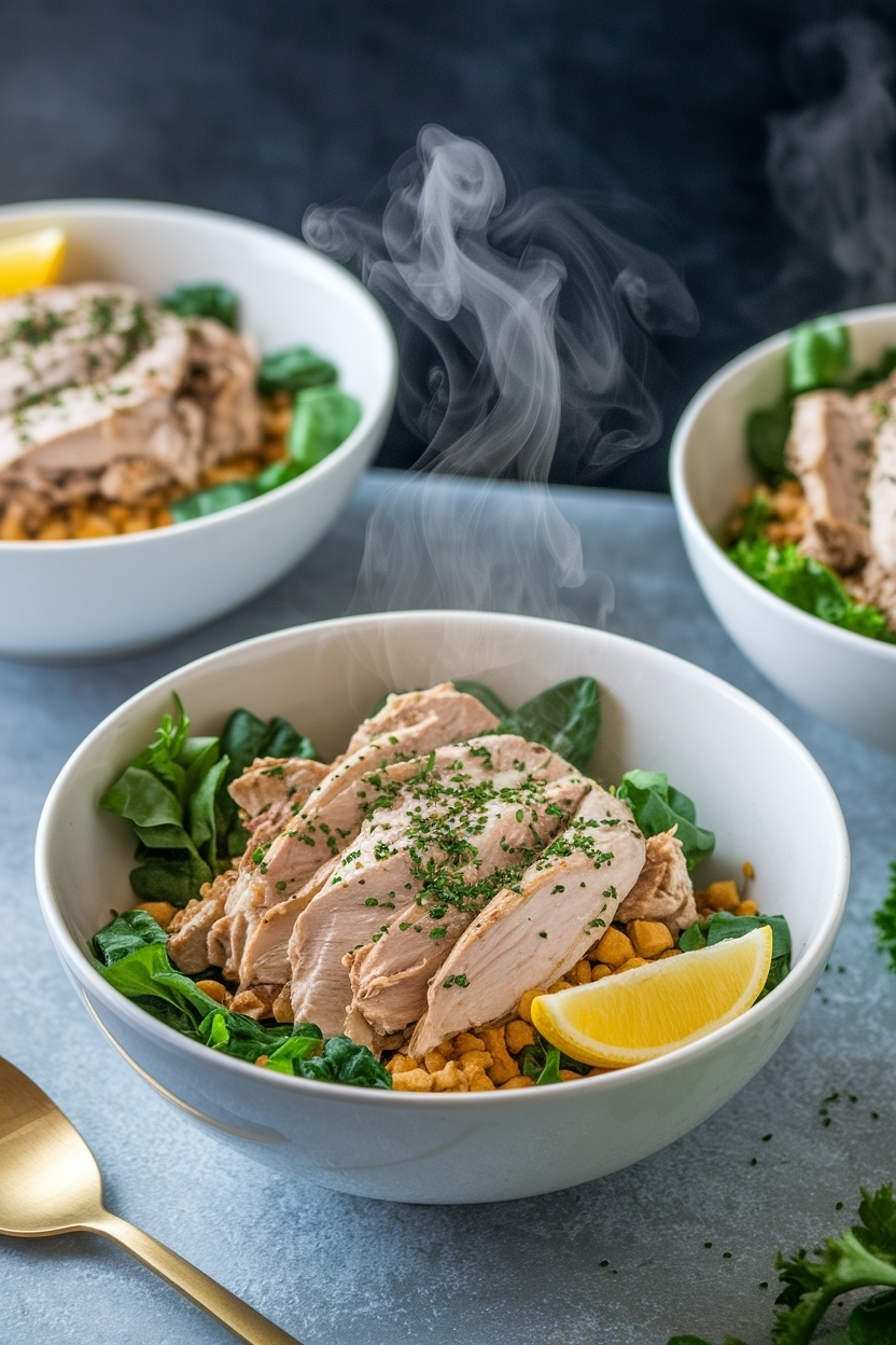 meal prep chicken bowls recipe high protein