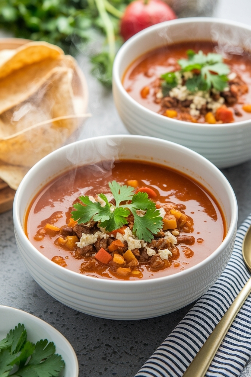 crockpot taco soup recipe with ranch seasoning