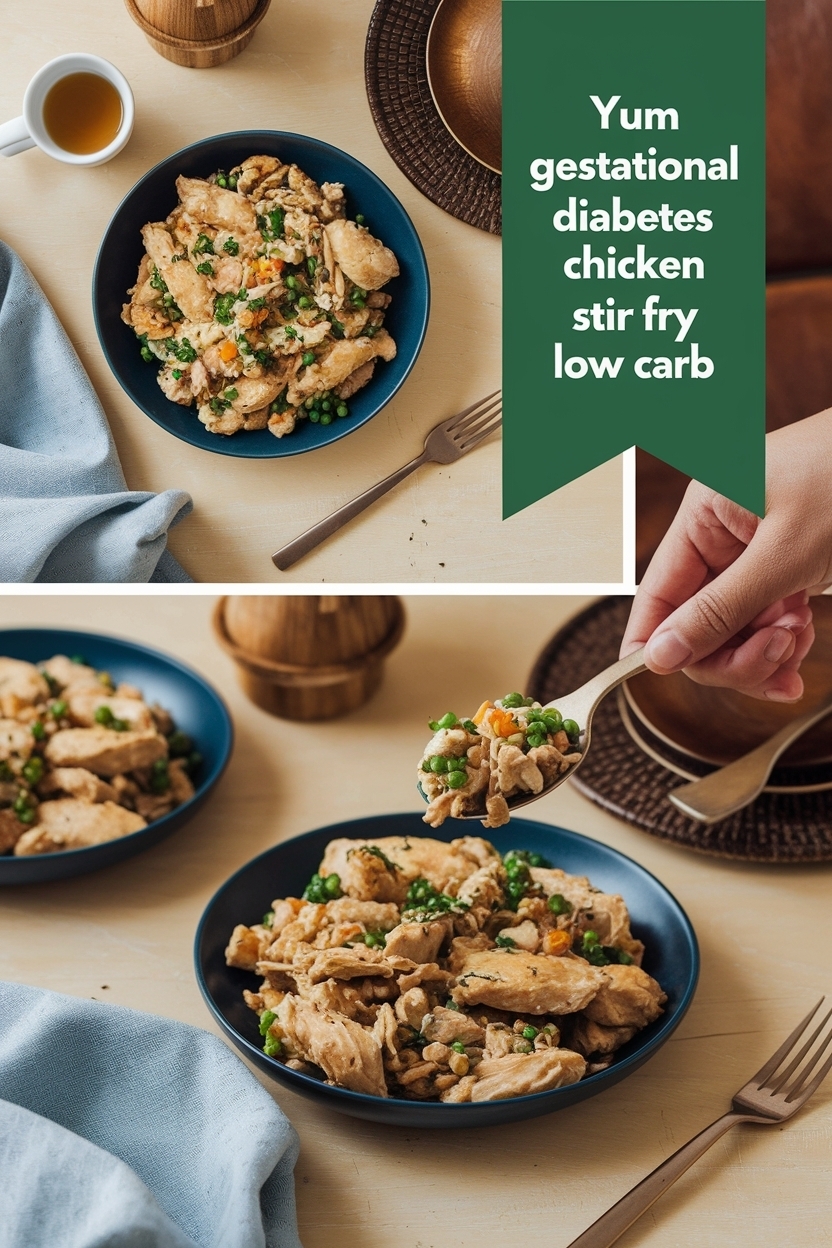 gestational diabetes chicken stir fry low carb