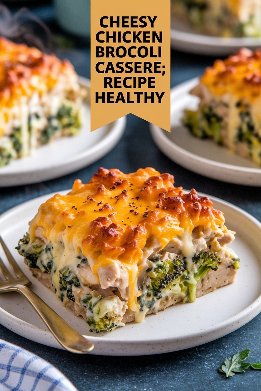chicken broccoli casserole recipe healthy