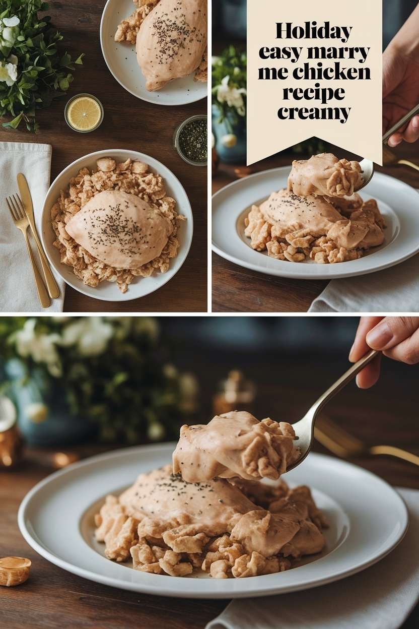 easy marry me chicken recipe creamy