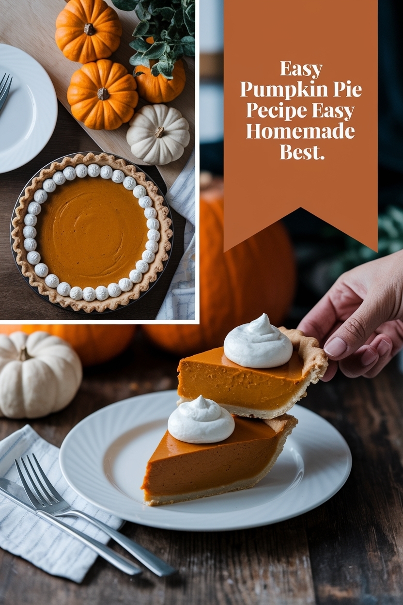 pumpkin pie recipe easy homemade best