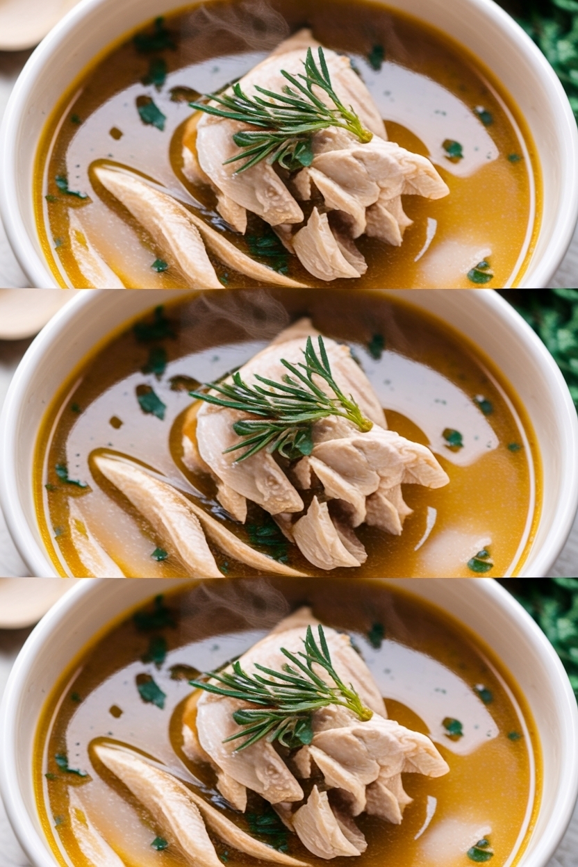 chicken soup recipe homemade healing