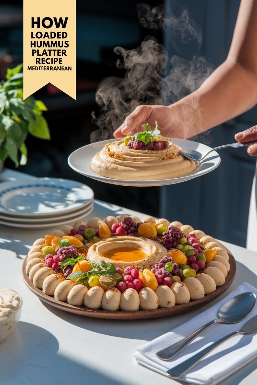 loaded hummus platter recipe mediterranean