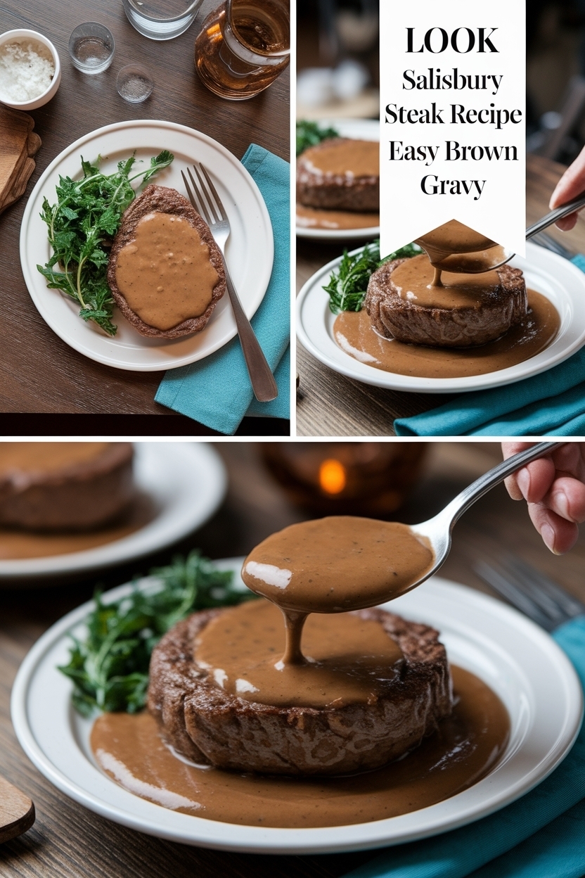 salisbury steak recipe easy brown gravy