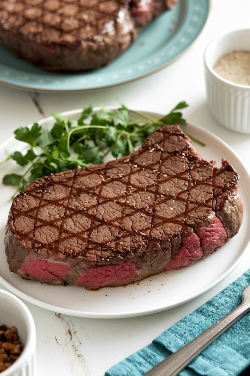 air fryer steak recipe ribeye juicy