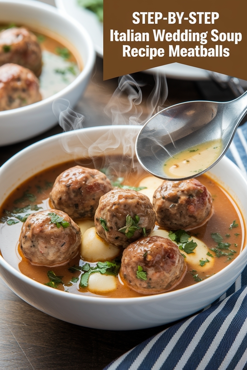 italian wedding soup recipe meatballs