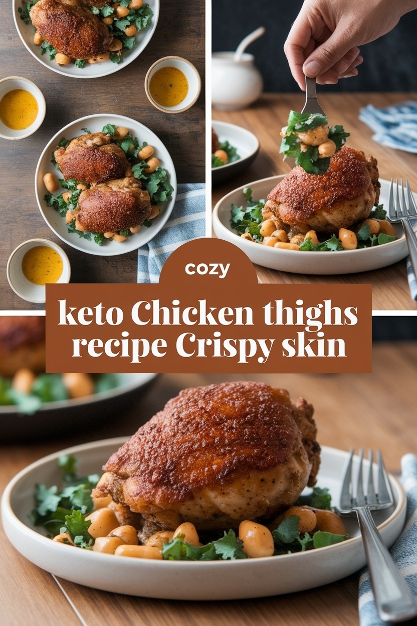 keto chicken thighs recipe crispy skin