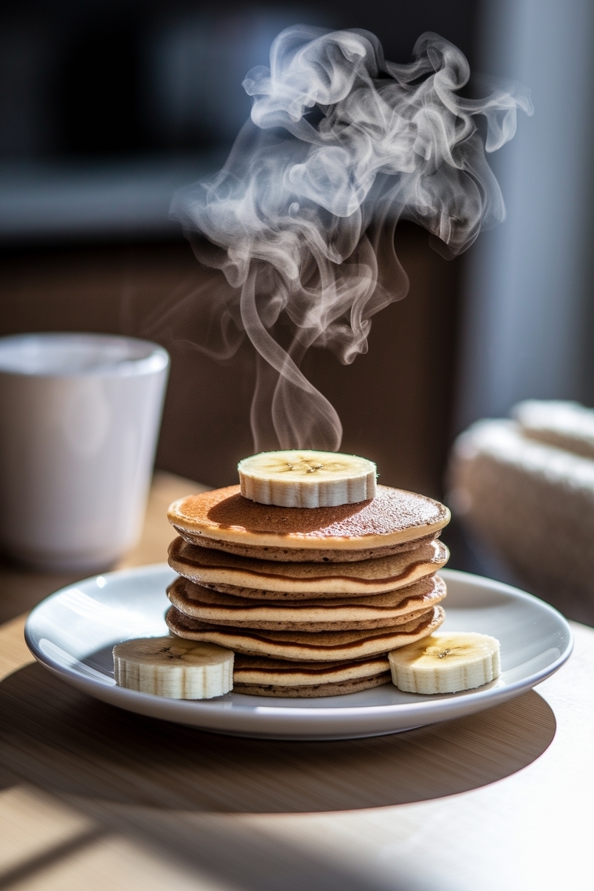 baby led weaning banana oat pancakes 3 ingredient