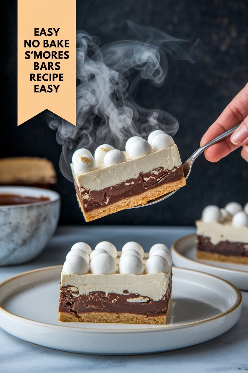 no bake s'mores bars recipe easy