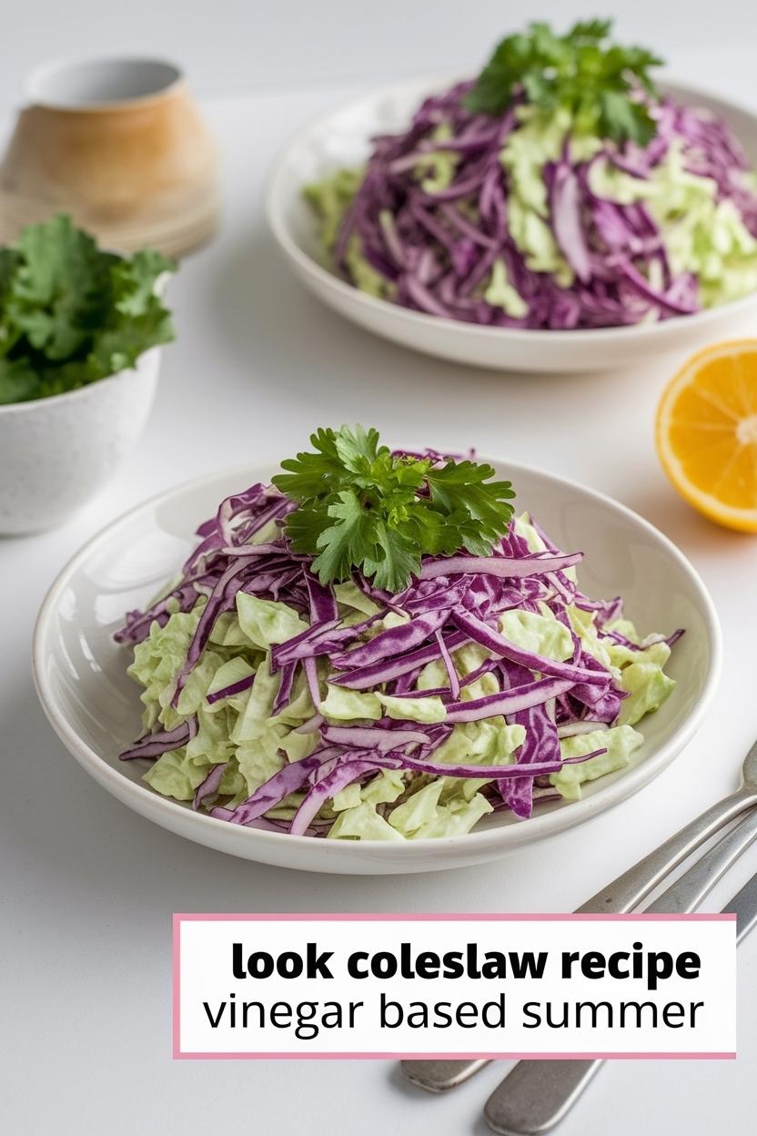 coleslaw recipe vinegar based summer