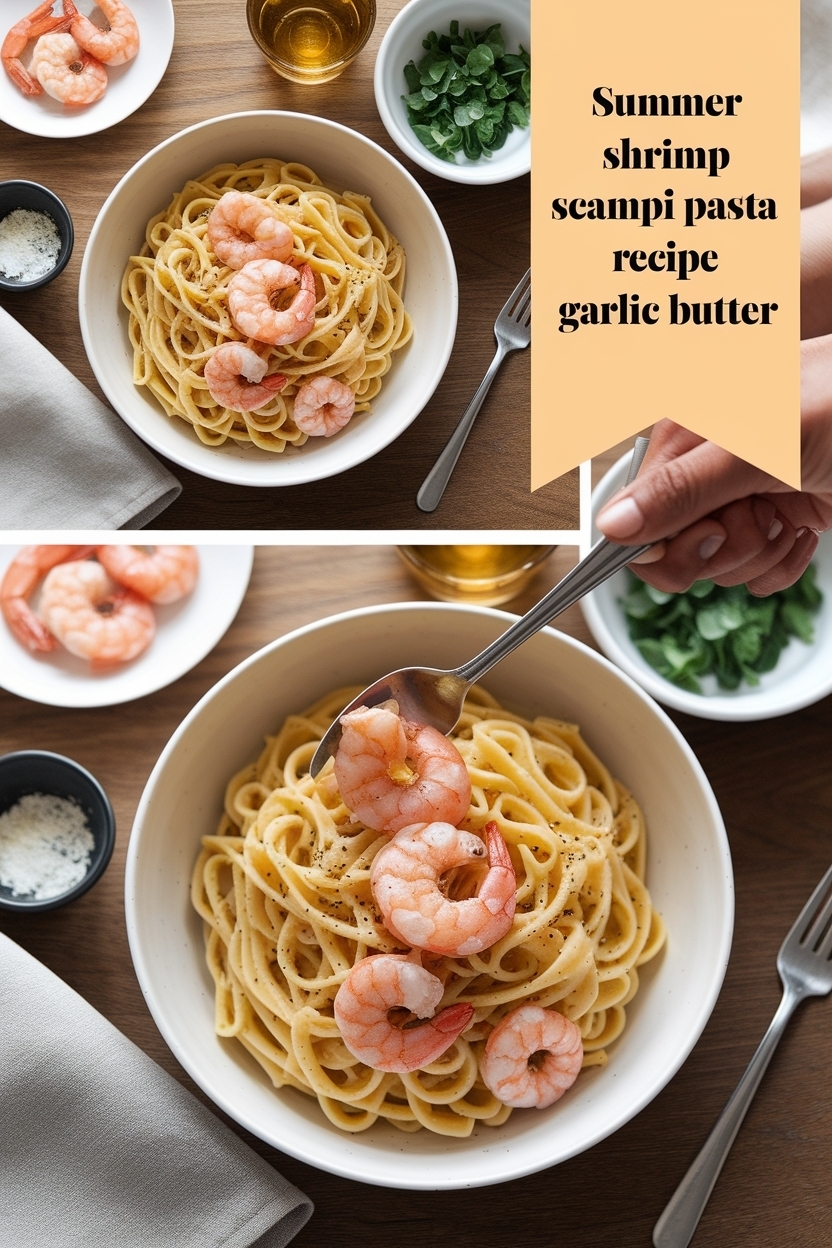 shrimp scampi pasta recipe garlic butter