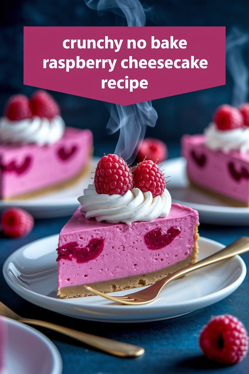 no bake raspberry cheesecake recipe