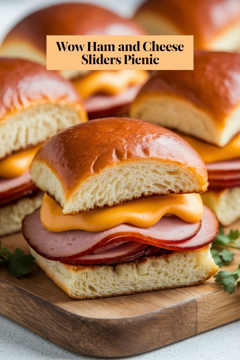 ham and cheese sliders picnic