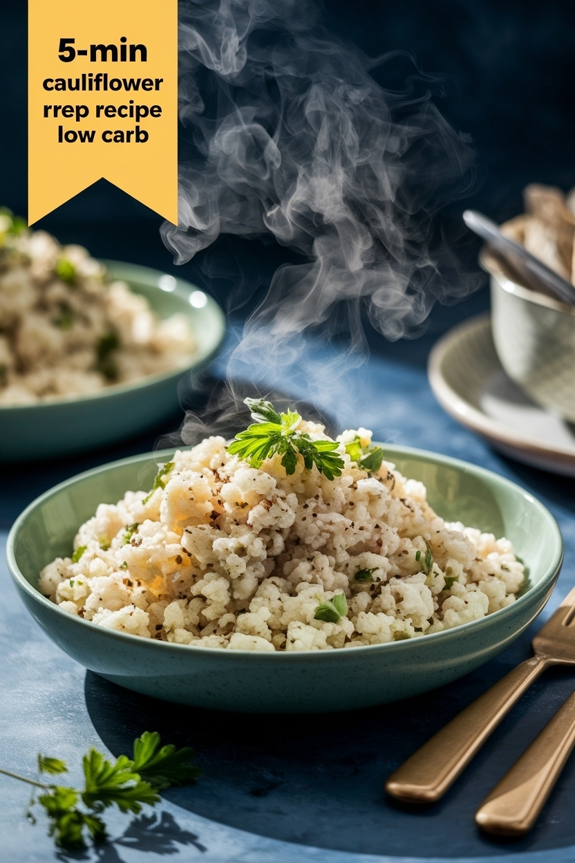 cauliflower rice meal prep recipe low carb