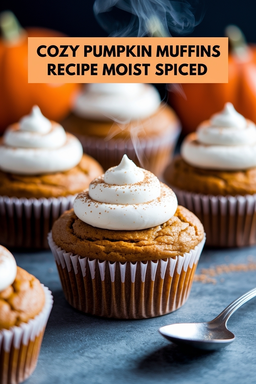 pumpkin muffins recipe moist spiced