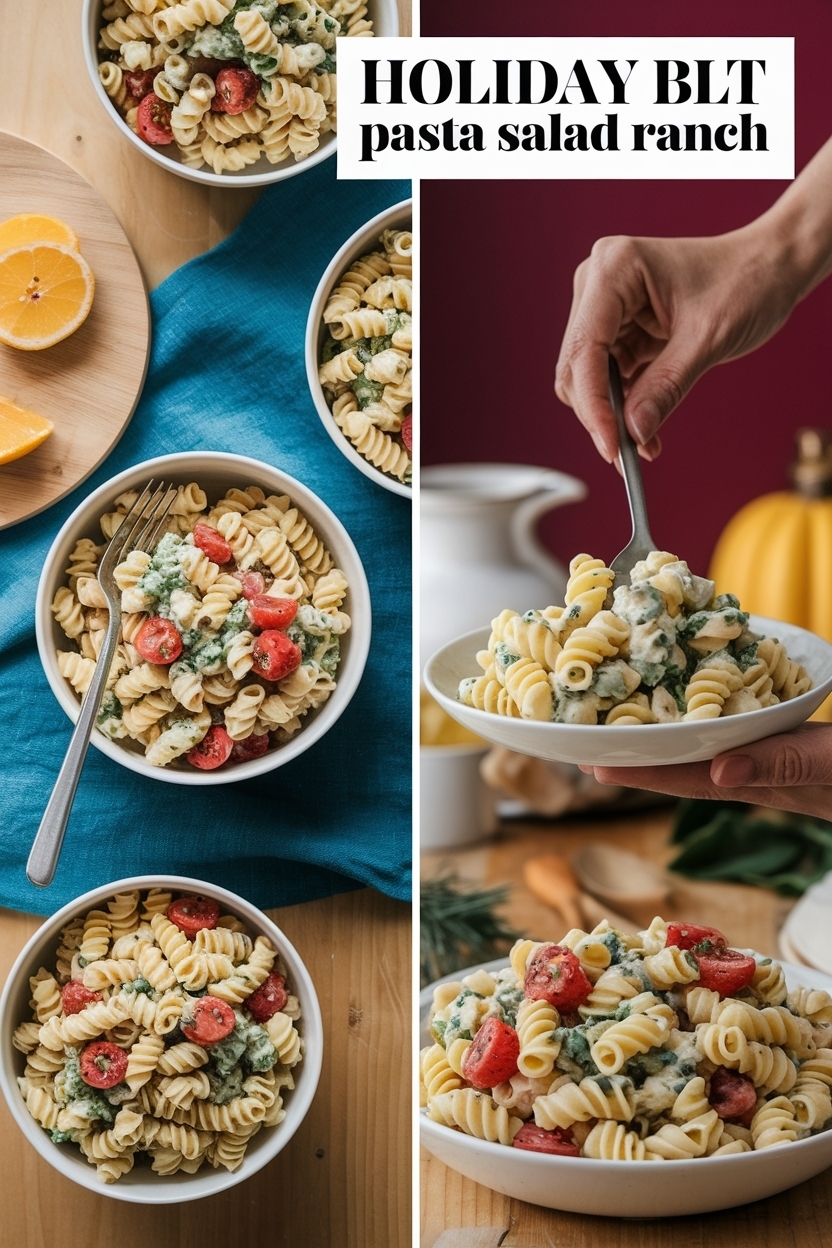 blt pasta salad ranch