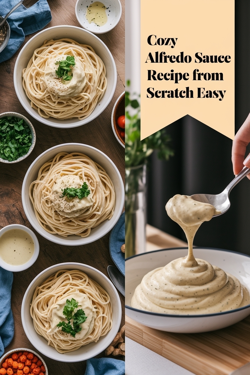 alfredo sauce recipe from scratch easy