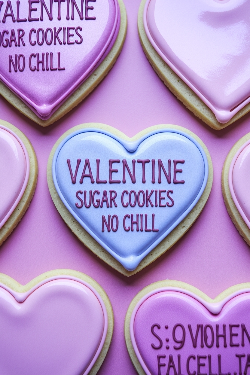 soft valentine sugar cookies no chill - Extra Photo