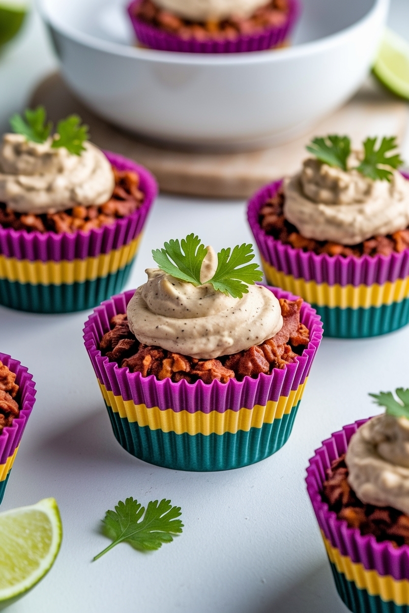 seven layer taco dip cups individual