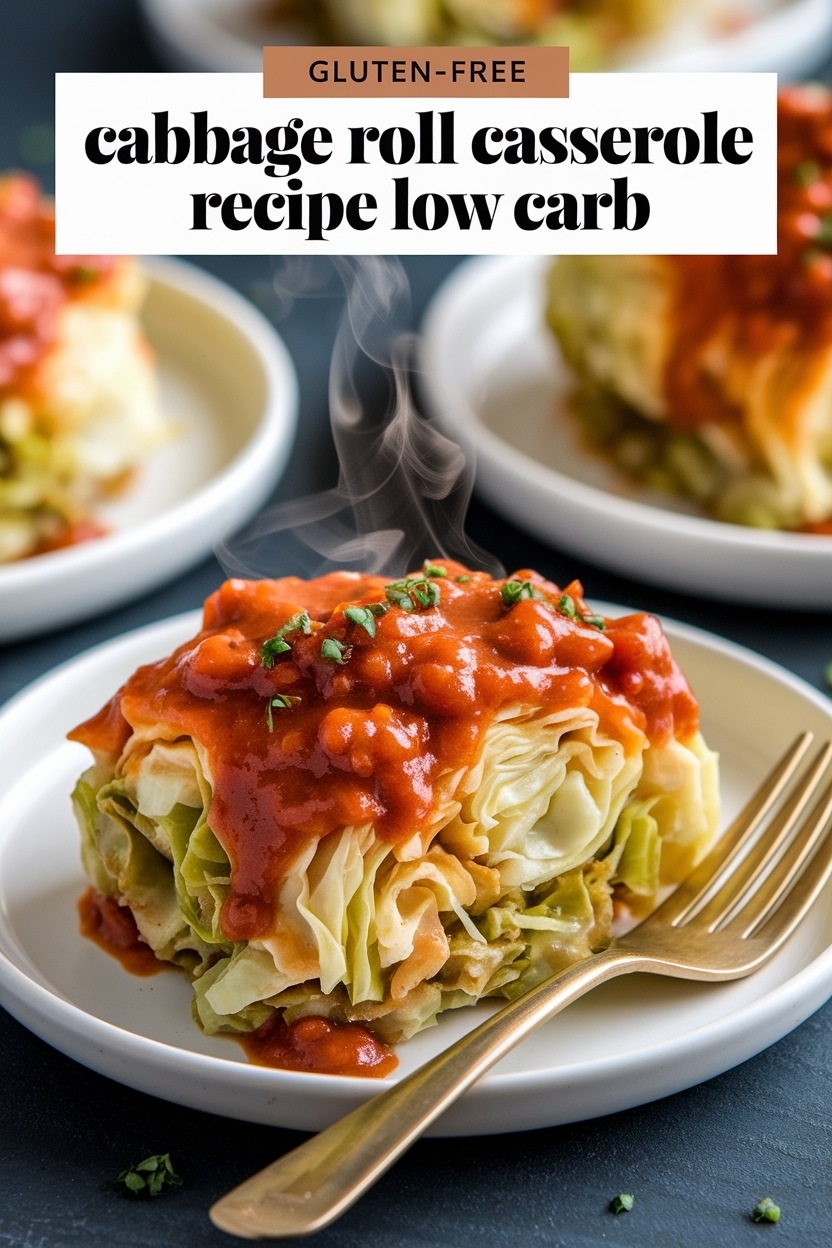 cabbage roll casserole recipe low carb