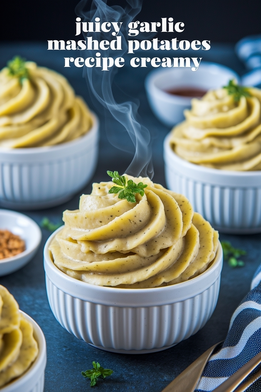 garlic mashed potatoes recipe creamy