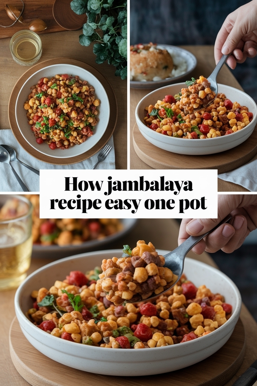 jambalaya recipe easy one pot