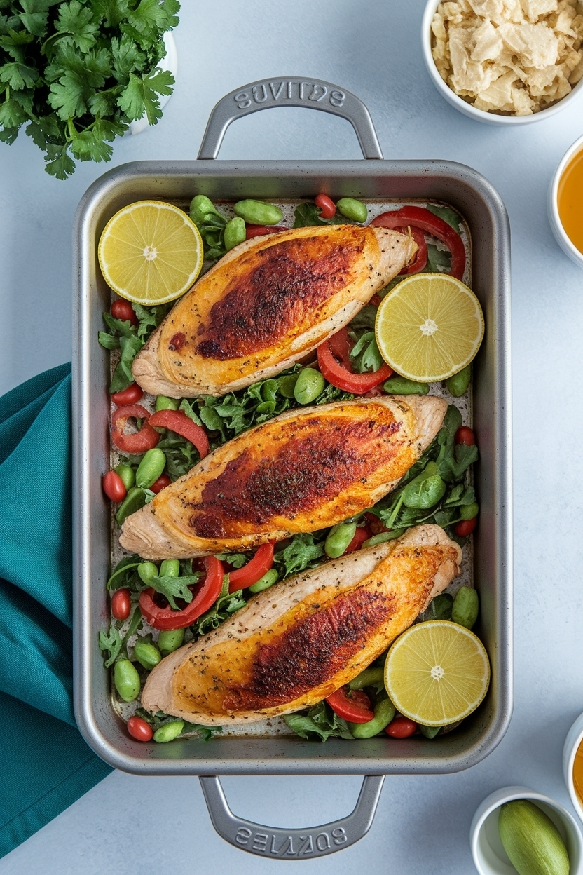chicken fajitas recipe easy sheet pan