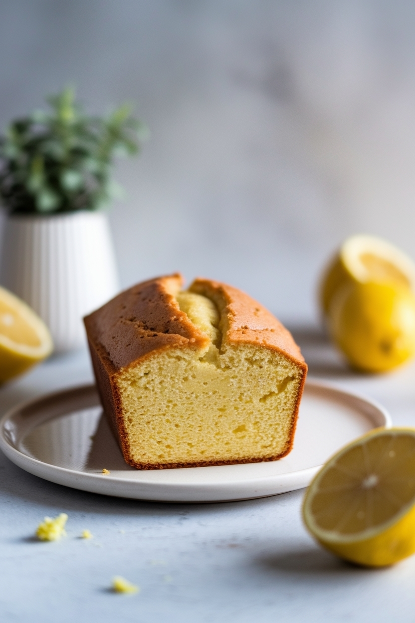 meyer lemon olive oil cake loaf pan