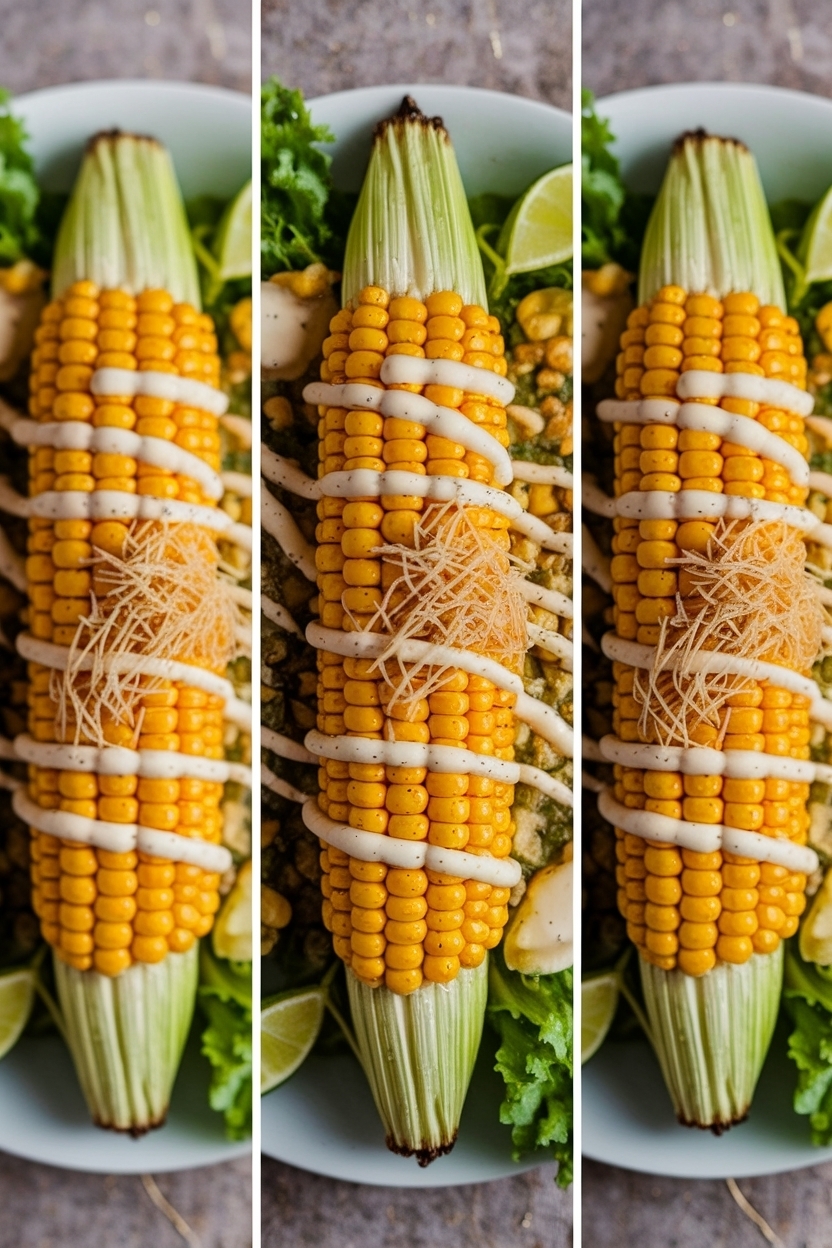 grilled corn elote off the cob salad