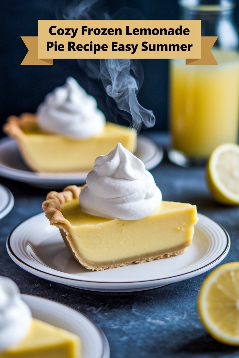 frozen lemonade pie recipe easy summer