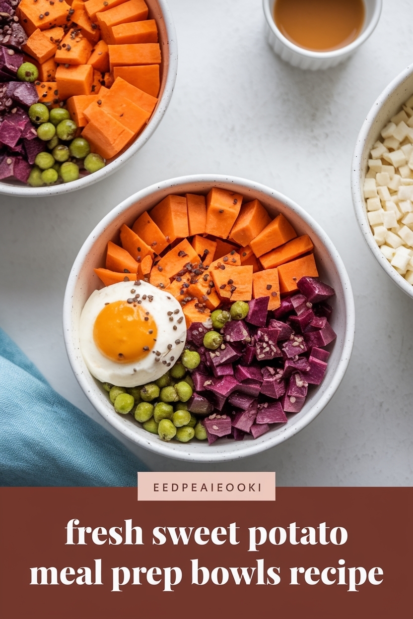 sweet potato meal prep bowls recipe