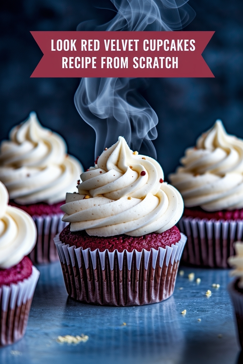 red velvet cupcakes recipe from scratch