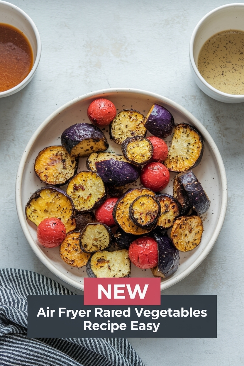 air fryer roasted vegetables recipe easy