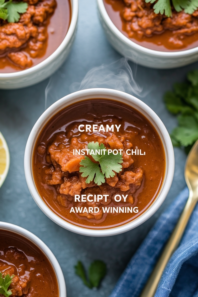 instant pot chili recipe award winning