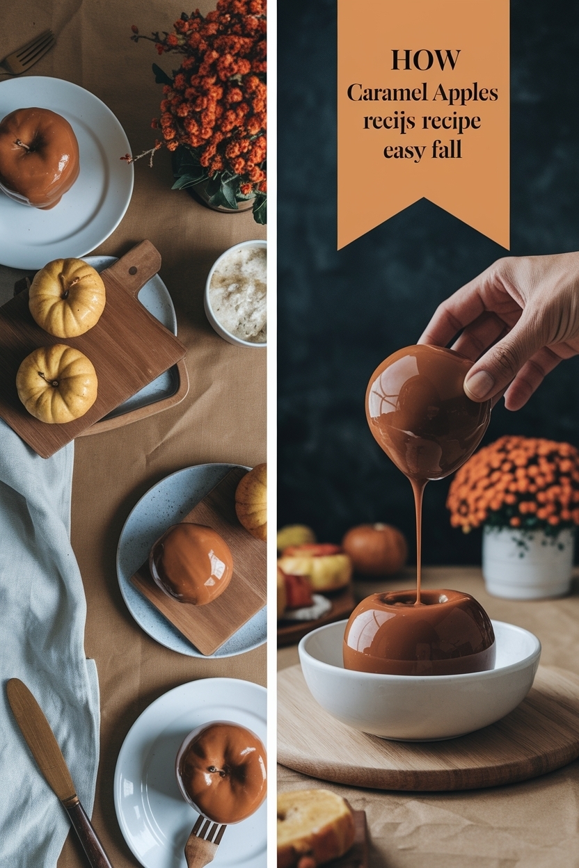 caramel apples recipe easy fall