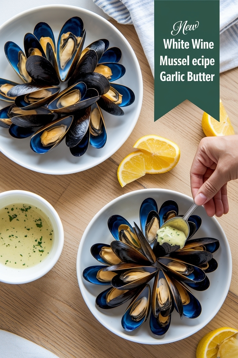 white wine mussels recipe garlic butter