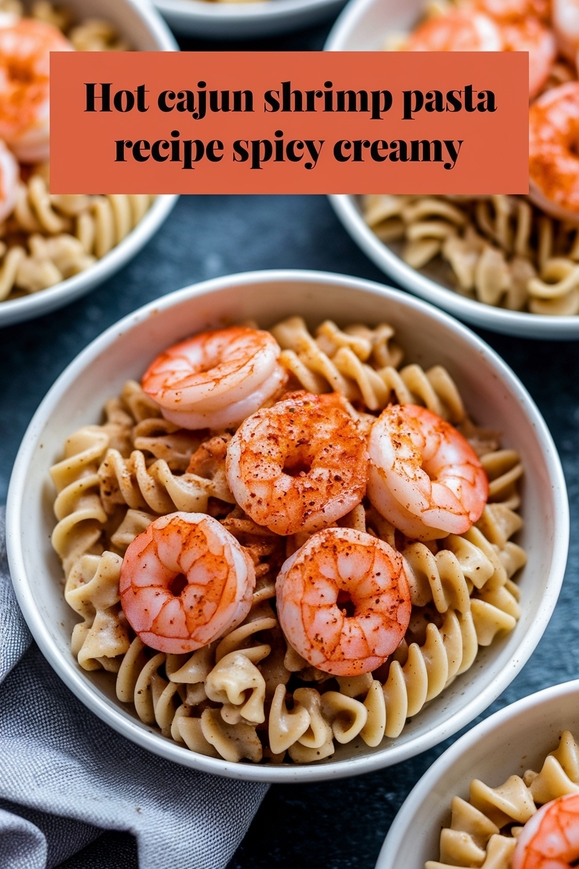 cajun shrimp pasta recipe spicy creamy