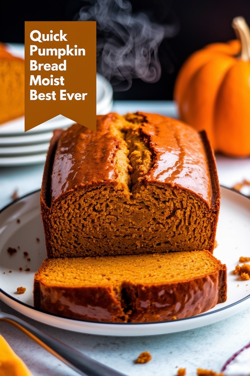 pumpkin bread recipe moist best ever