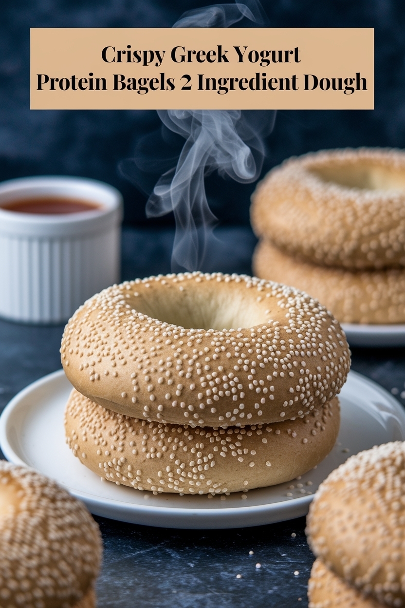 greek yogurt protein bagels 2 ingredient dough