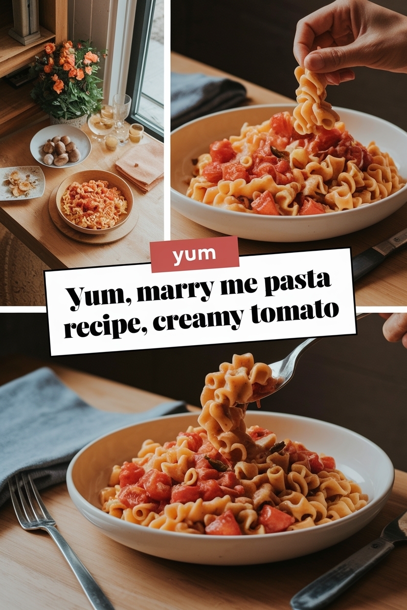 marry me pasta recipe creamy tomato