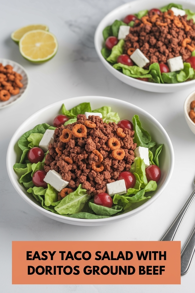 taco salad with doritos ground beef