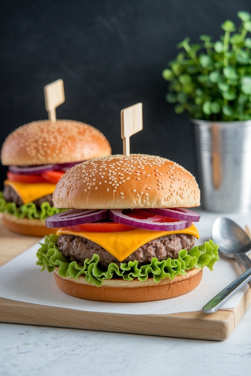 blackstone smash burgers onions