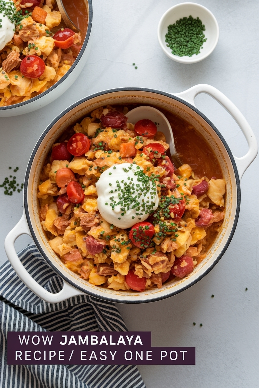 jambalaya recipe easy one pot