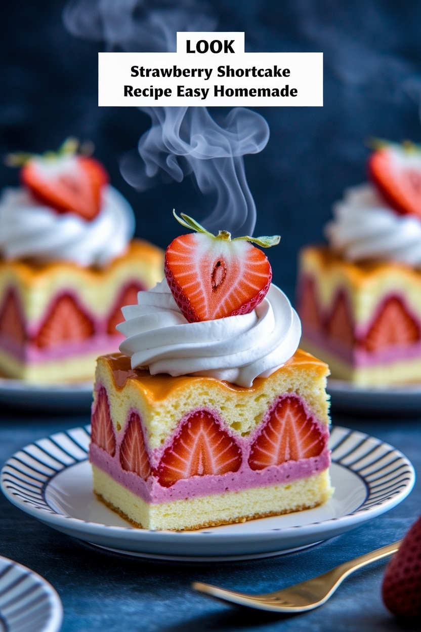 strawberry shortcake recipe easy homemade